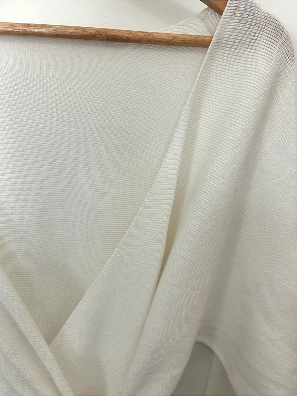 Long Sleeve Sweater Wrap Dress - Picture 7 of 13